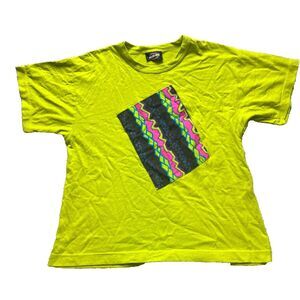 Vintage Willy-Dee Shirt Adult Medium Avocado Green Streetwear‎ Crewneck USA Mens